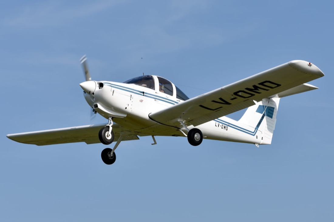 Piper PA-38 Tomahawk matrícula LV-OMD del Aero Club Posadas