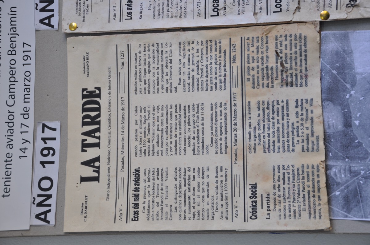 Diario La Tarde, Posadas, marzo 1917