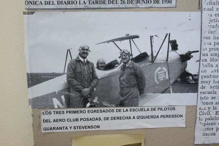 Peresson, Quaranta y Stevenson, primeros egresados de la escuela del ACP