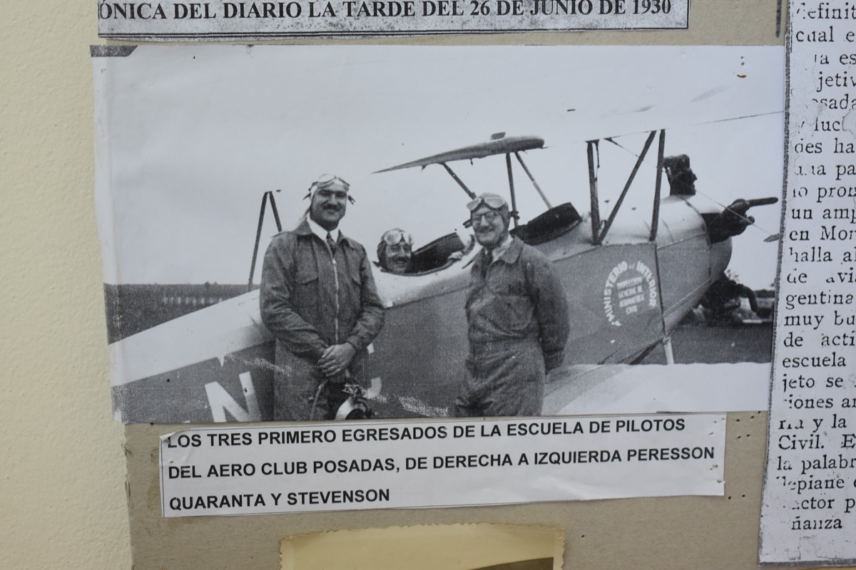 Peresson, Quaranta y Stevenson, primeros egresados de la escuela del ACP